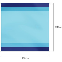 Vodeodolná plážová podložka BREEZE 200x200 cm
