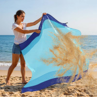 Vodeodolná plážová podložka BREEZE 200x200 cm