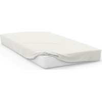 Bavlnená prestieradlo FASHION 220x200 cm + 25 cm - biele