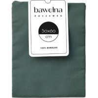Bavlnená obliečka na vankúš FASHION 50x60 cm - tmavo zelený