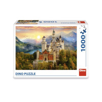 Dino Puzzle Maľovaný Neuswanstein 1000 dielikov