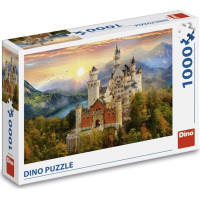 Dino Puzzle Maľovaný Neuswanstein 1000 dielikov