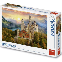 Dino Puzzle Maľovaný Neuswanstein 1000 dielikov