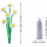 Sluban Flowers M38-B1101-16 Kopretiny vo váze
