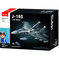 Sluban Model Bricks M38-B1273 Stíhacie lietadlo J-16 1:44
