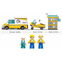 Sluban Metropolis M38-B1290 Doručovacia služba