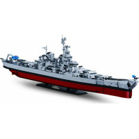 Sluban Model Bricks M38-B1291 Bojová loď USS Missouri 1:350
