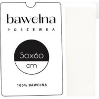 Bavlnená obliečka na vankúš FASHION 50x60 cm - biela