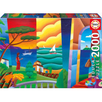 EDUCA Puzzle Čakajúce Penélope 2000 dielikov
