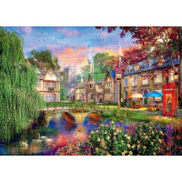 RAVENSBURGER Puzzle Cotswoldská cesta 1000 dielikov