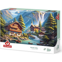 ART PUZZLE Puzzle Drevená dedina 260 dielikov