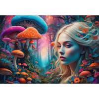 BLUEBIRD Puzzle Dúhový les 1000 dielikov