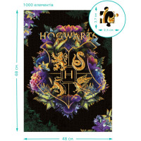 DODO Puzzle Harry Potter: Vynikajúca šanca 1000 dielikov