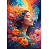 BLUEBIRD Puzzle Jarné kvety 1000 dielikov