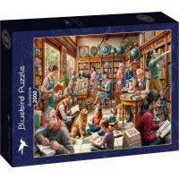 BLUEBIRD Puzzle Kníhkupectvo 2000 dielikov