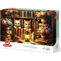 ART PUZZLE Puzzle Mačacia knižnica 260 dielikov