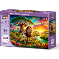 ART PUZZLE Puzzle Levia rodinka 200 dielikov