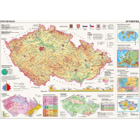 DINO Puzzle Mapa Českej republiky 2000 dielikov
