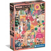 CLEMENTONI Puzzle More is More: Móda a Design 1000 dielikov