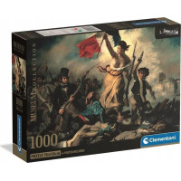 CLEMENTONI Puzzle Museum Collection: Sloboda vedie ľud na barikády 1000 dielikov