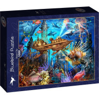 BLUEBIRD Puzzle Podvodné mesto 1000 dielikov