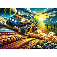 ART PUZZLE Puzzle Rallye 200 dielikov