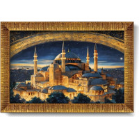 ART PUZZLE Puzzle s rámom a lepidlom 3v1 Hagia Sophia 1000 dielikov