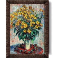 ART PUZZLE Puzzle s rámom a lepidlom 3v1 Kvety jeruzalemského artičoka 1000 dielikov