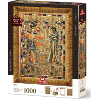 ART PUZZLE Puzzle s rámom a lepidlom 3v1 Papyrus 1000 dielikov