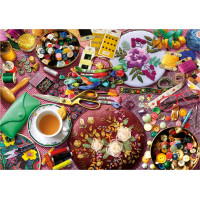 EDUCA Puzzle Šijací stôl 2000 dielikov
