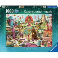 RAVENSBURGER Puzzle Sladká ulica 1000 dielikov
