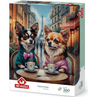 ART PUZZLE Puzzle Štýlové labky 260 dielikov