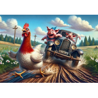 ART PUZZLE Puzzle Útek 200 dielikov