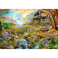BLUEBIRD Puzzle Zemský raj 1000 dielikov