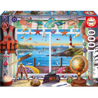 EDUCA Puzzle Život v prístave 1000 dielikov