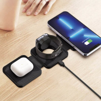 Solight cestovná nabíjačka 3v1, MagSafe kompatibilná