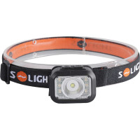 Solight LED čelové nabíjacie svietidlo, 170lm, teplé + studené svetlo, Li-Ion