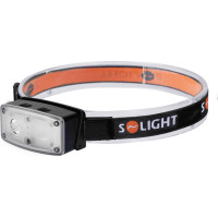 Solight LED čelové nabíjacie svietidlo, 100lm, sensor, Li-Ion