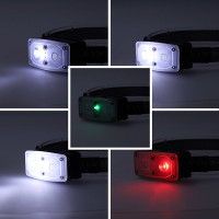 Solight LED čelové nabíjacie svietidlo, 100lm, sensor, Li-Ion