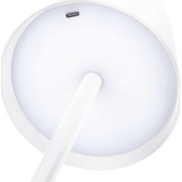 Solight LED nabíjacia lampička Lucca, 120lm, zmena CCT, stmievanie, biela