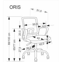 Detská otočná stolička ORIS - Mačičky
