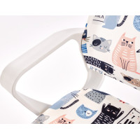 Detská otočná stolička ORIS - Mačičky