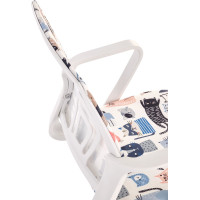 Detská otočná stolička ORIS - Mačičky