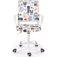 Detská otočná stolička ORIS - Mačičky