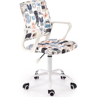 Detská otočná stolička ORIS - Mačičky