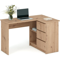 Písací stôl BEGA - dub artisan