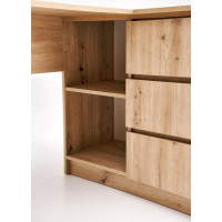 Písací stôl BEGA - dub artisan