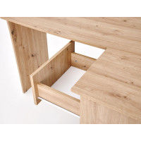 Písací stôl BEGA - dub artisan