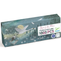 DJECO Panoramatické puzzle Óda na Mesiac 1000 dielikov