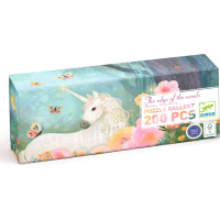 DJECO Panoramatické puzzle Rozprávkový les 200 dielikov